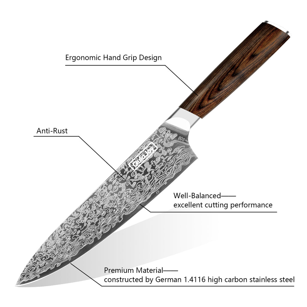 Qulajoy Japanese-Inspired Chef’s Knife