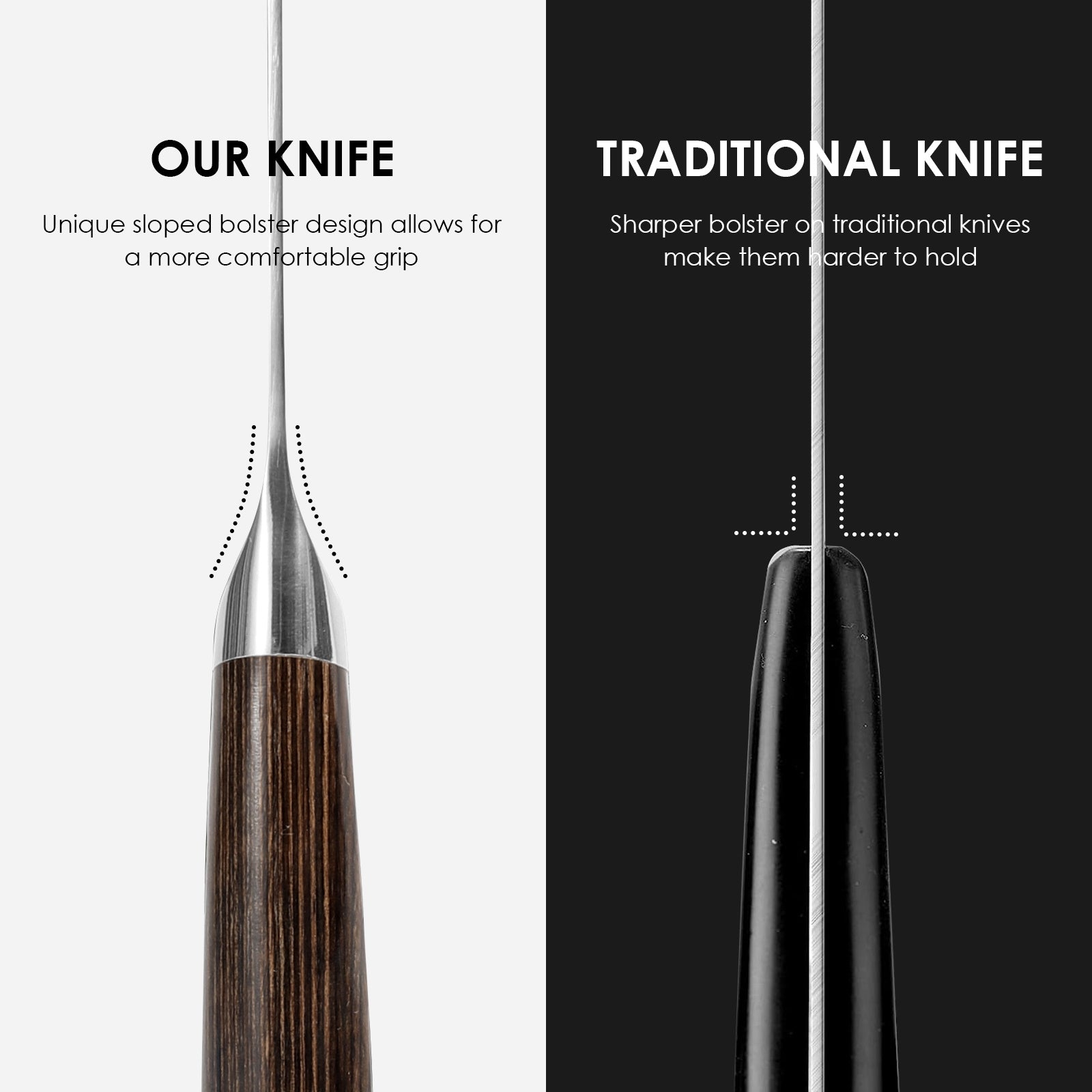 Qulajoy Japanese-Inspired Chef’s Knife