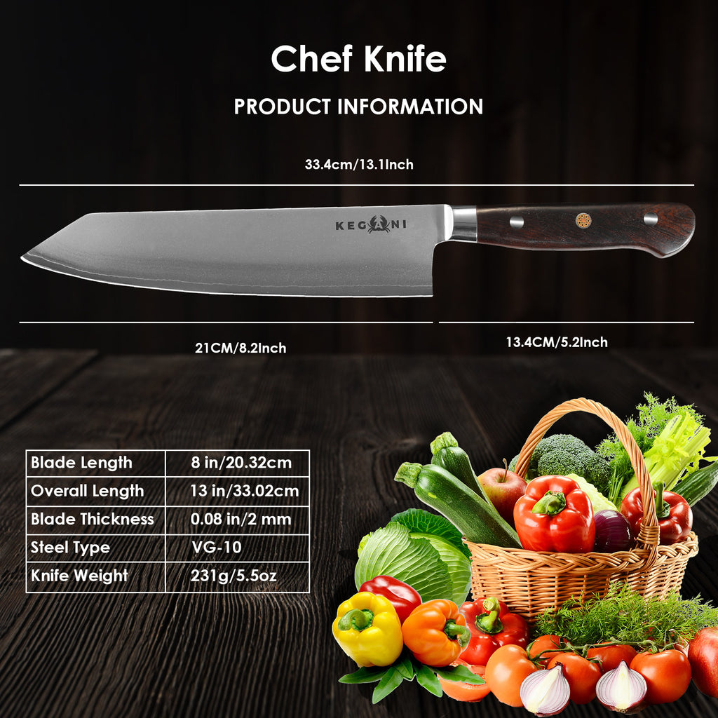Kegani Heritage Kiritsuke Knife
